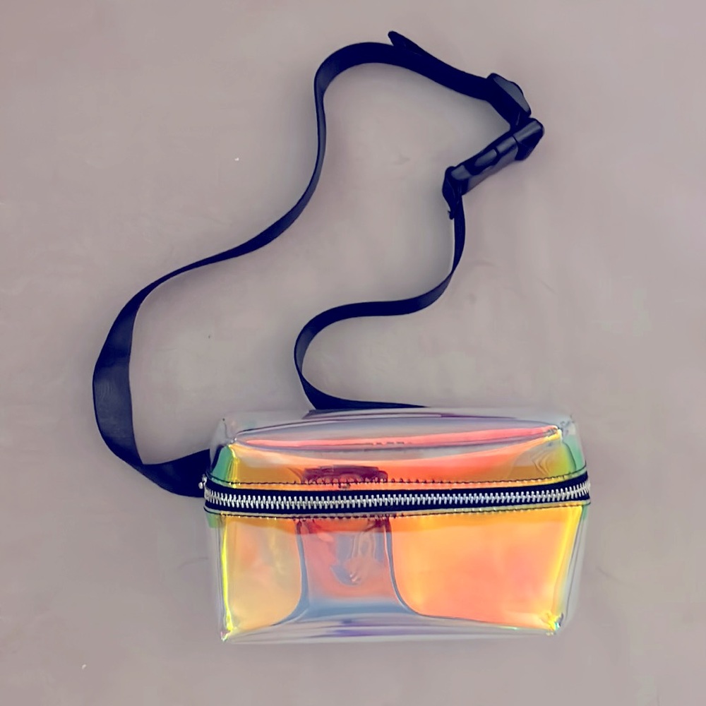 Mini Iridescence Fanny Pack Belt Bag